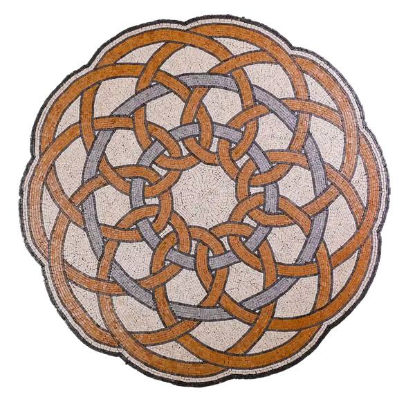Crown Mosaic Tile Flooring