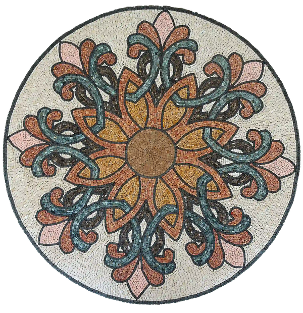 Nature-Inspired Mosaic Art For Garden