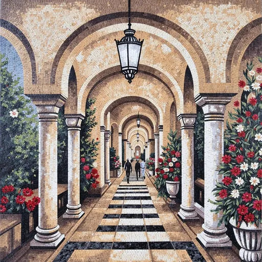 Italy Landmark Mosaic Art: A Tribute to Iconic Italian Beauty