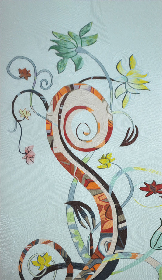 Custom Mosaic Tree Design - Personalized Art for Nature Lovers | Tree Mosaics | iMosaicArt