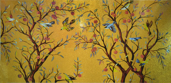 Elegance in Glass: Tree Mosaic Art for Nature Lovers