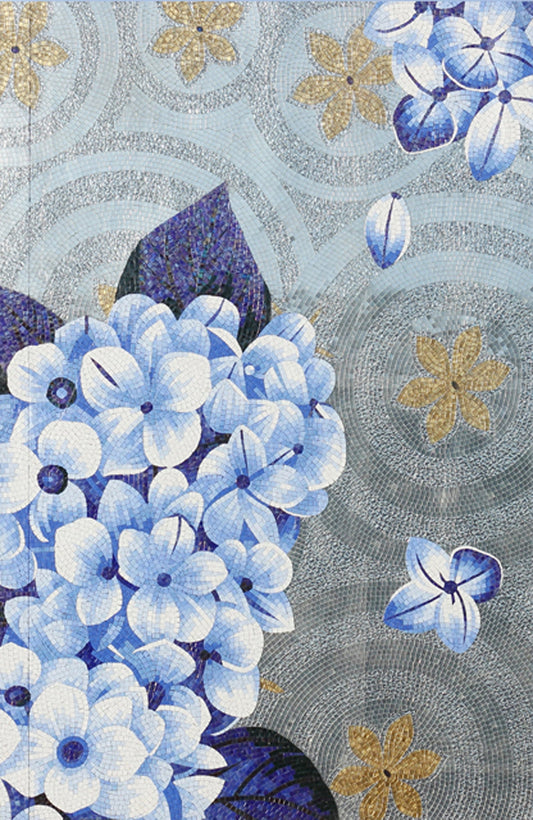 Floral Mosaic Tile Art: Nature's Elegance in Glass | Flower Mosaics | iMosaicArt