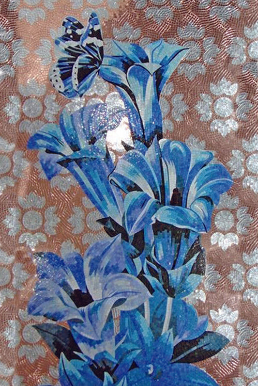 Handmade Floral Mosaic Tile Art: Artisan Craftsmanship | Flower Mosaics | iMosaicArt