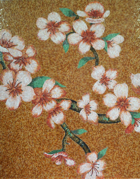 Bespoke Floral Mosaic Patterns: Artistic Elegance | Flower Mosaics | iMosaicArt