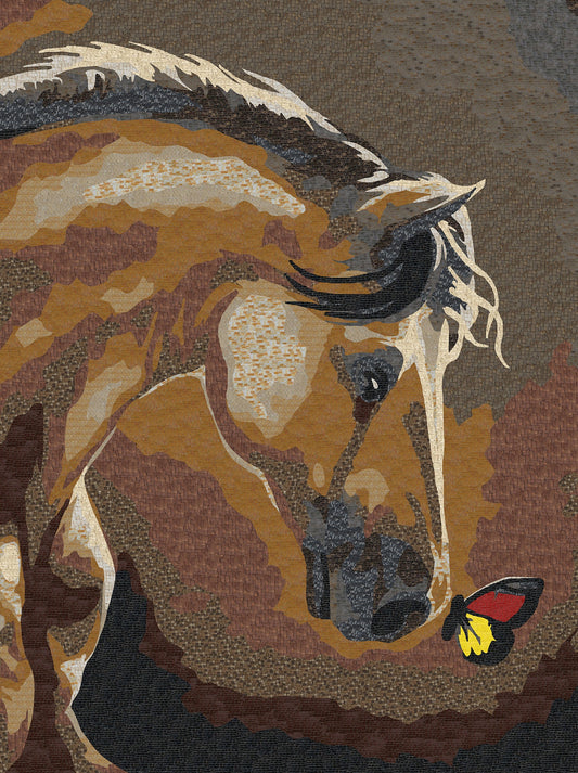 Horse Mosaic - Handmade Horse Mural | Animals Mosaics | iMosaicArt