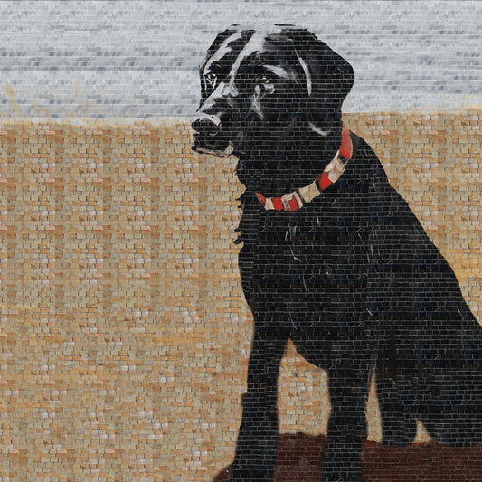 Mosiac Wall Art - Dog Mosaic | Animals Mosaics | iMosaicArt