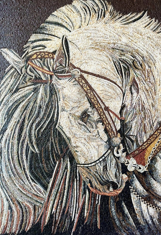 Mosaic Horse Art - Mosaic Artwork