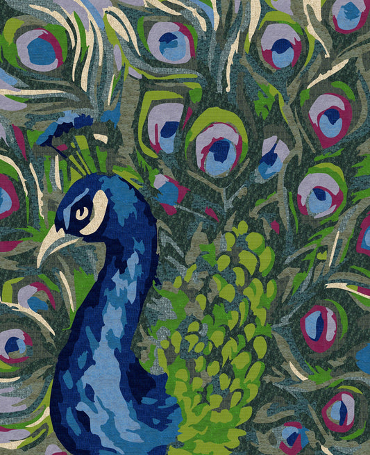 Peacock Mosaic - Backsplash Mosaic | Birds Mosaics | iMosaicArt