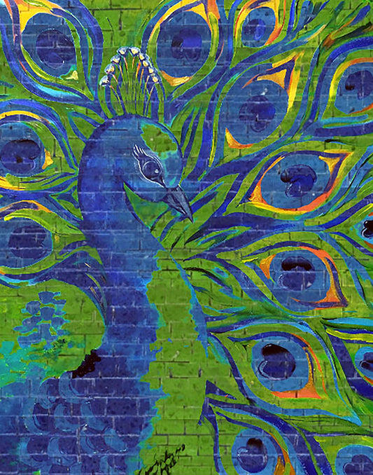 Peacock Mosaic - Mosaic Design | Birds Mosaics | iMosaicArt