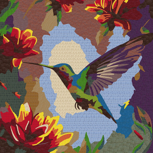 Hummingbird Mosaic - Handmade Wall Art | Bird Mosaics | iMosaicArt