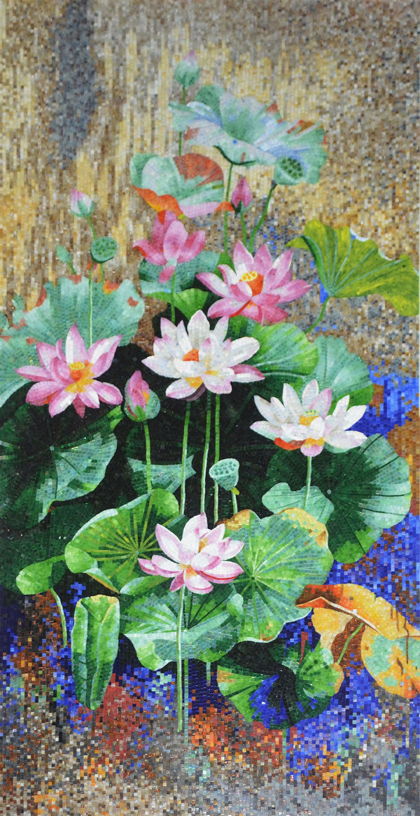 Whispers in Glass: Mosaic Florals Tell a Story