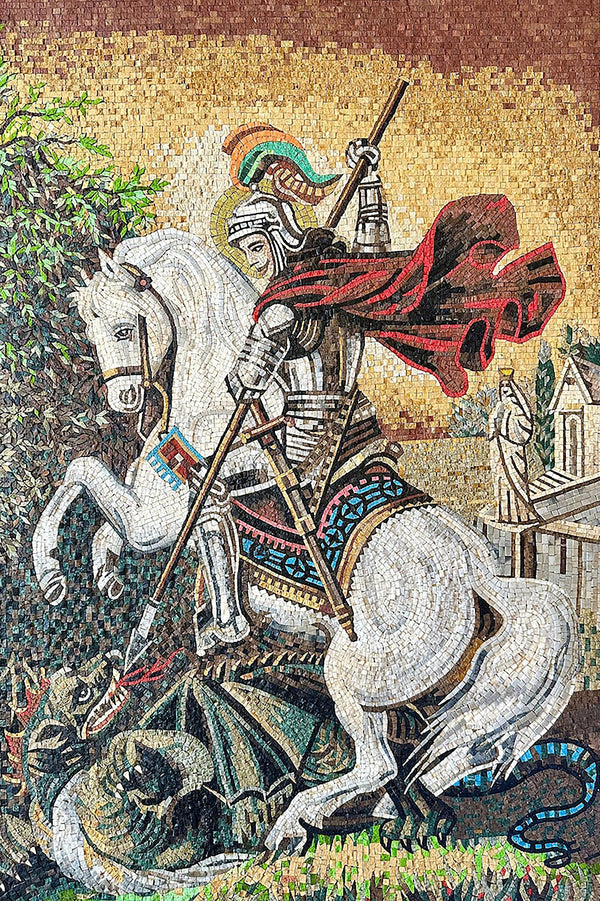 Saint George Prince Of Martyrs - Mosaic Religious Art