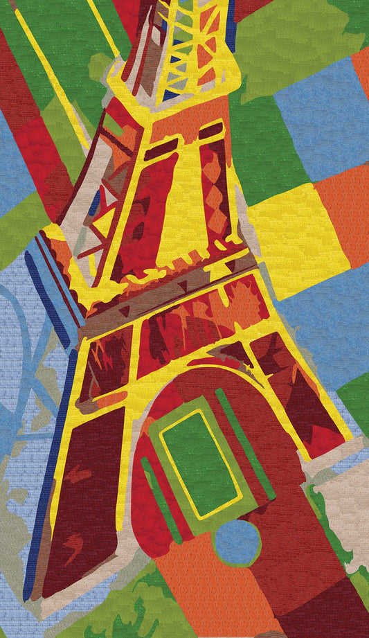 Eiffel Tower Mosaic - Landmark Mosaic Wall Art | Landmark Mosaics | iMosaicArt