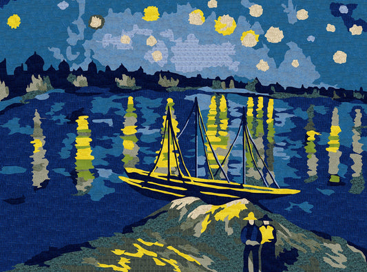 Vincent Van Gogh Reproduction - Mosaic Wall Art | Nautical Mosaics | iMosaicArt