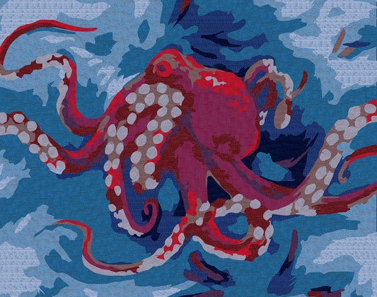Octopus Mosaic Art - Mosaic Tile Art | Nautical Mosaics | iMosaicArt
