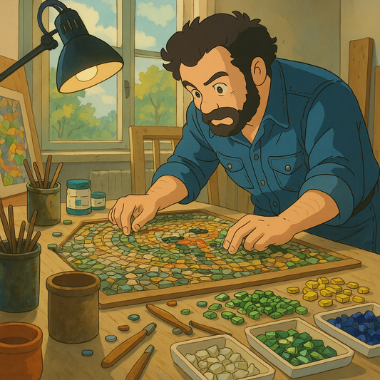 Exploring the Ghibli Universe Through Mosaics