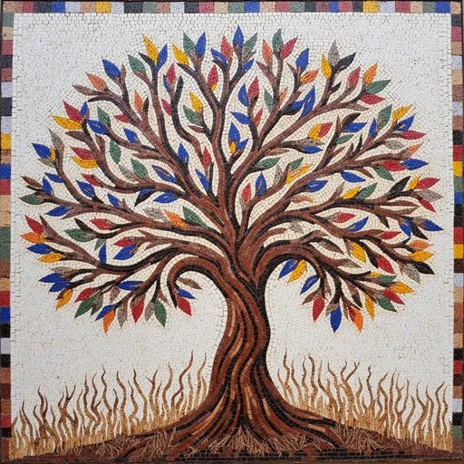 Tree Mosaics | Palm Tree Mosaic Tile Art & More– iMosaicArt
