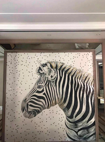 Modern mosaic artwork