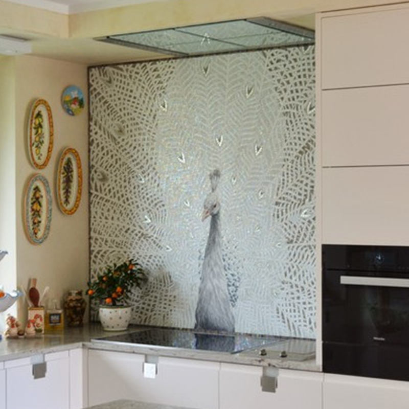 High-end kitchen backsplash