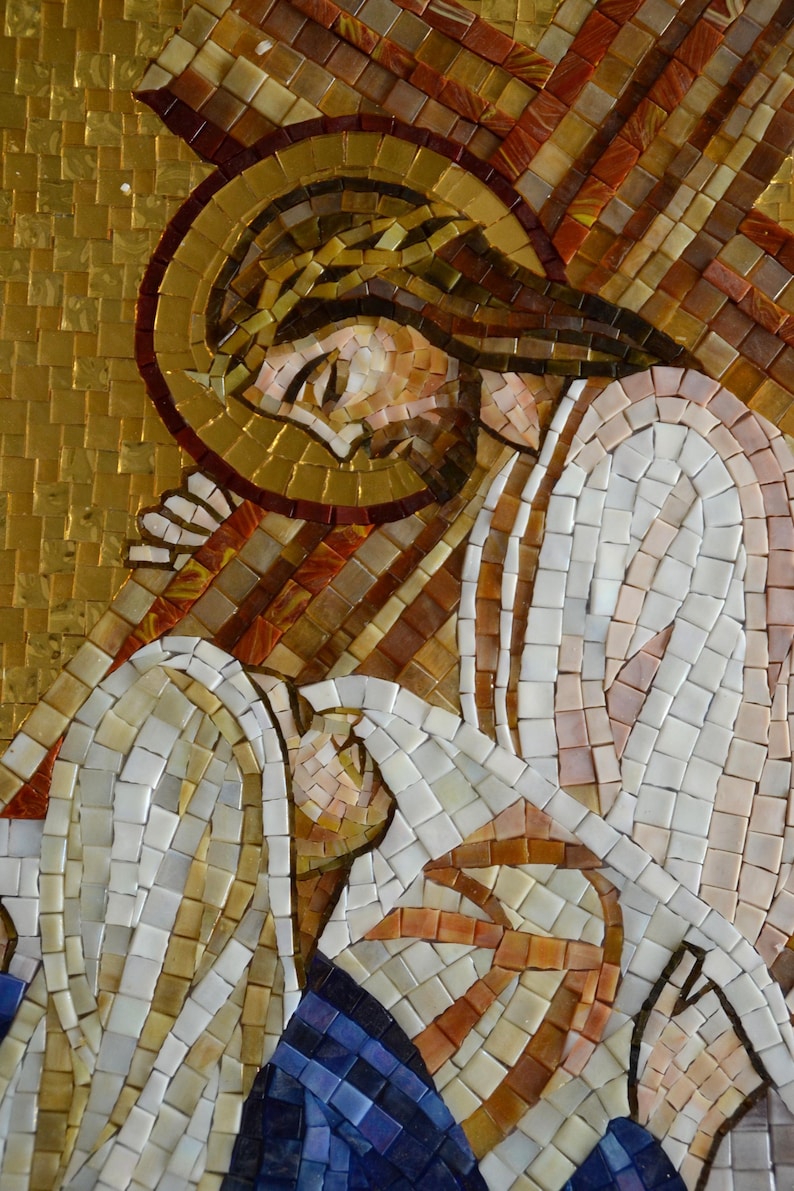 Christ Bearing the Cross Mosaic
