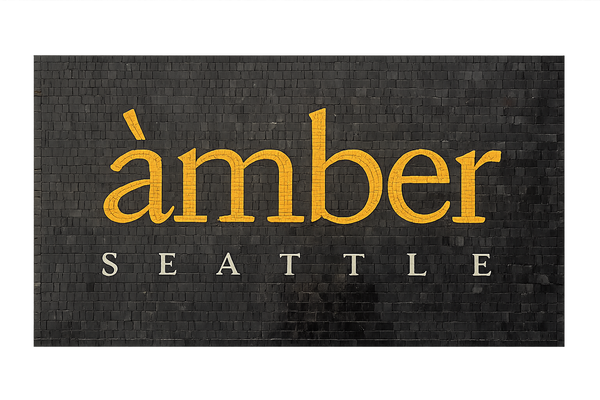 Amber Seattle Logo Mosaic Art