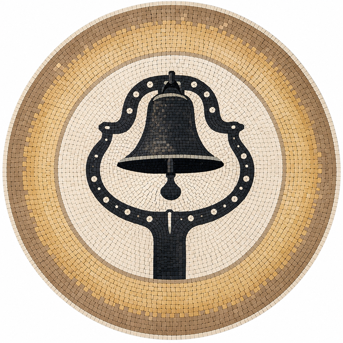 Bell Mosaic Medallion Art