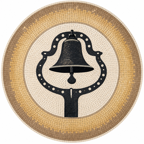 Bell Mosaic Medallion Art