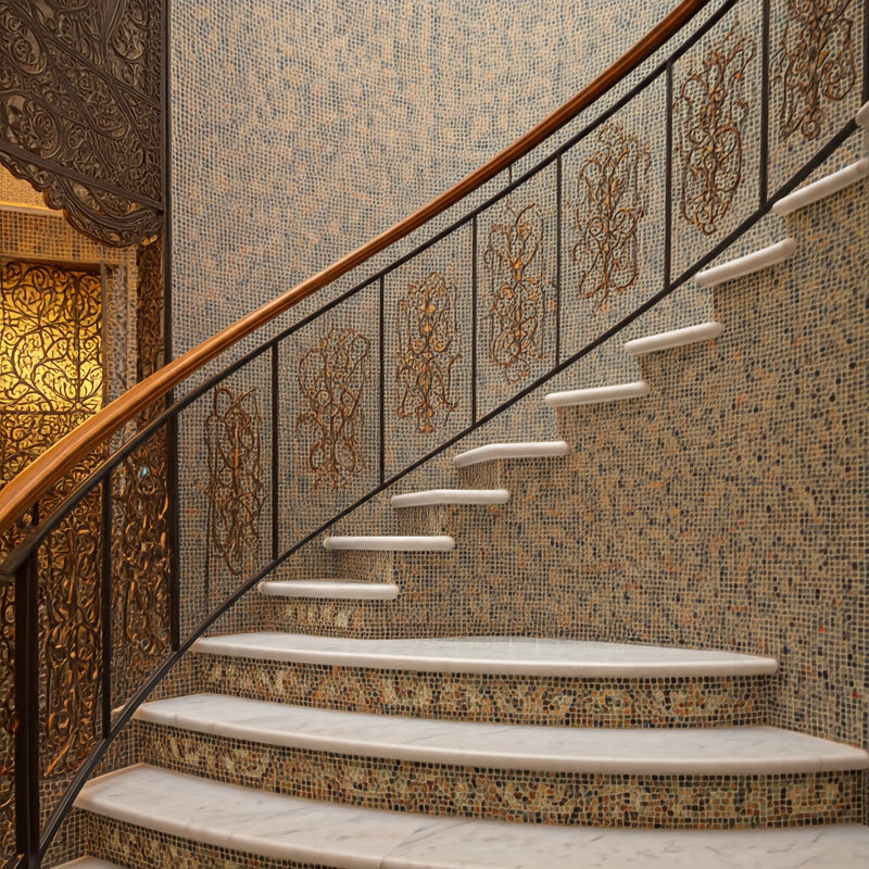 Handcrafted mosaic