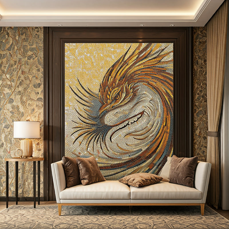 Unique mosaic art pieces