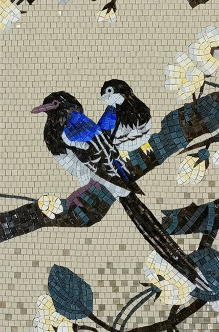 Oiseaux Du Monde - Bird Mosaic Art