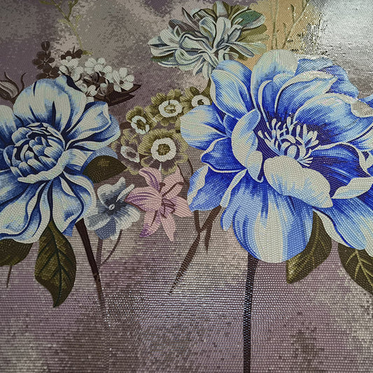 Floral Tapestry: Flower Kitchen Backsplash