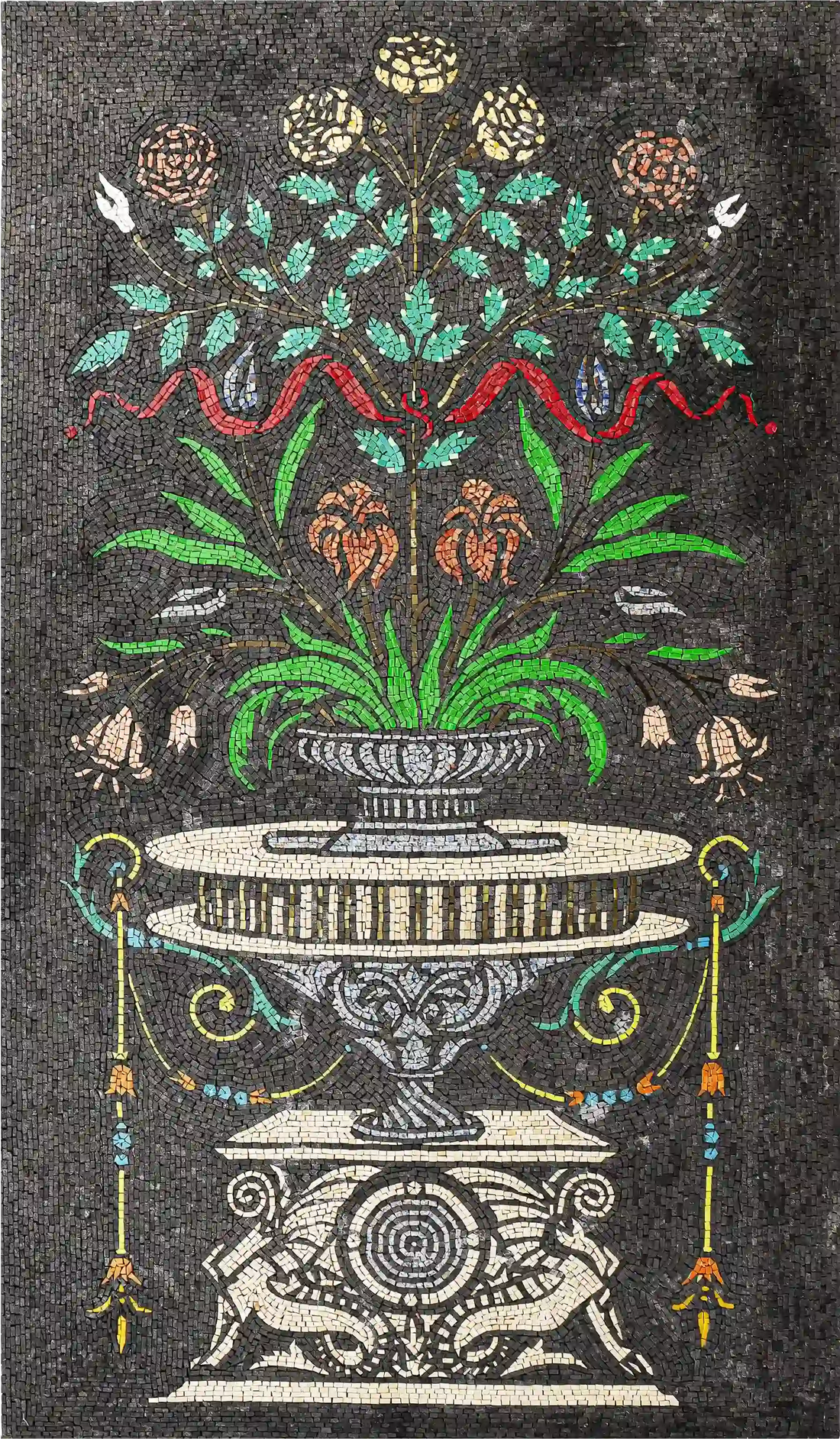 Timeless Elegance: Mosaic Wall Art Design