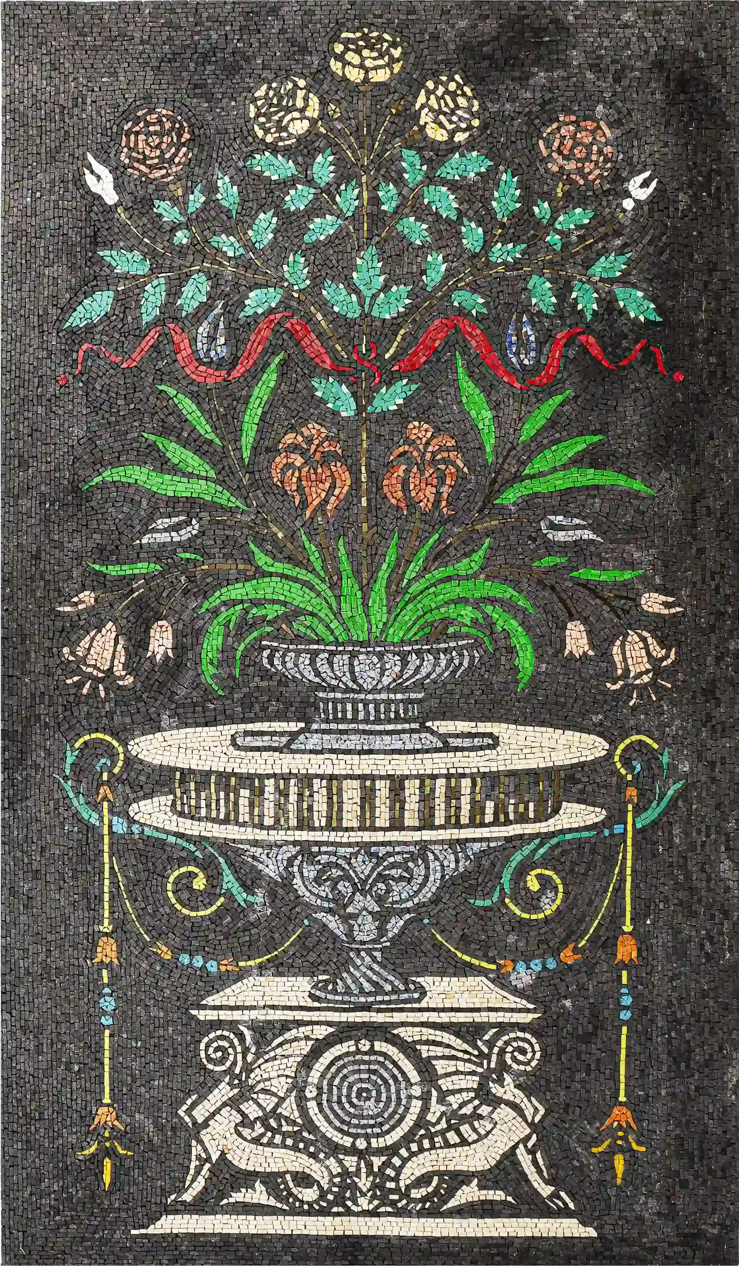 Timeless Elegance: Mosaic Wall Art Design