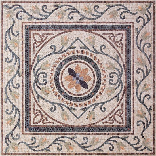 Florida Mosaic Floor - Elegant Rug Tile