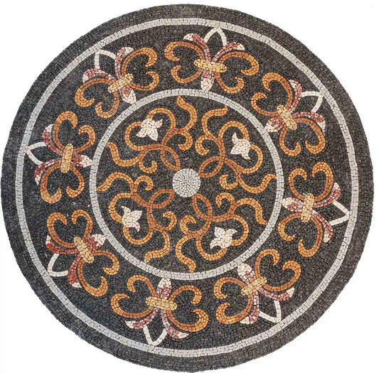 Symmetric Art in Sophisticated Mosaic Art Design