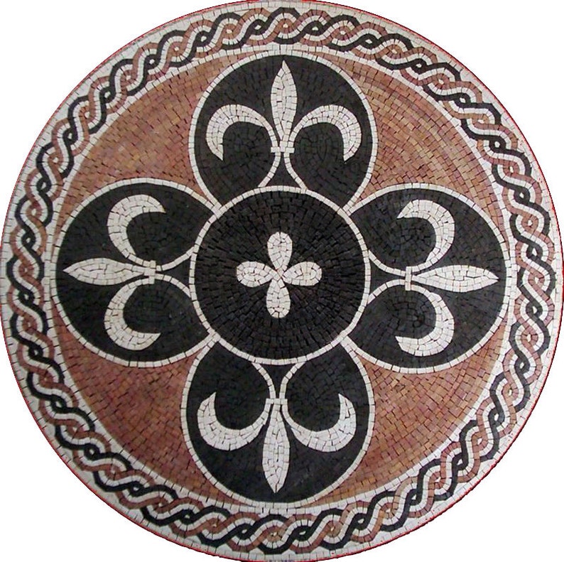 Quadra Circles - Mosaic Medallion Icon