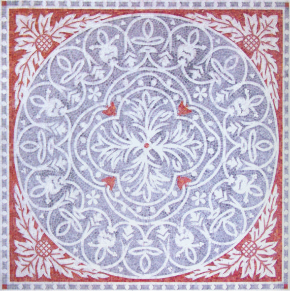 Geometric Mosaic Pattern - Japanese Design