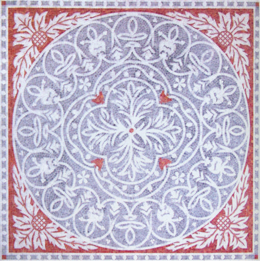 Geometric Mosaic Pattern - Japanese Design