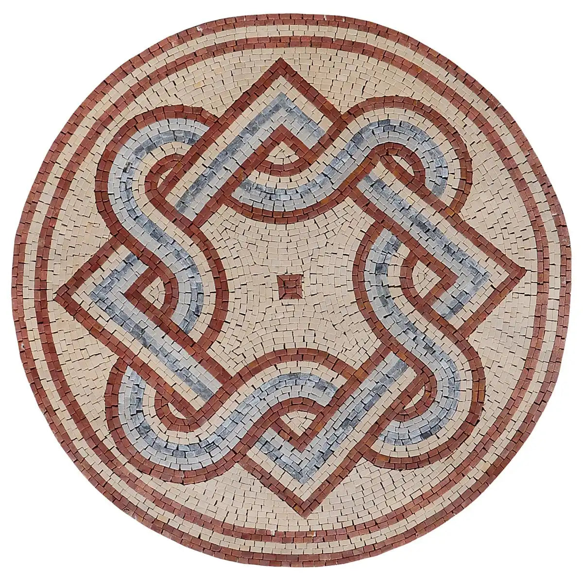 Celtic Mosaic Medallion Tile Art