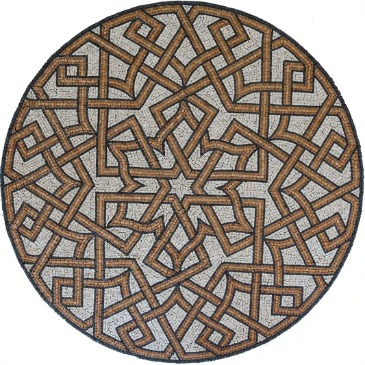 Celtic Mosaic Knot Flower Of Life