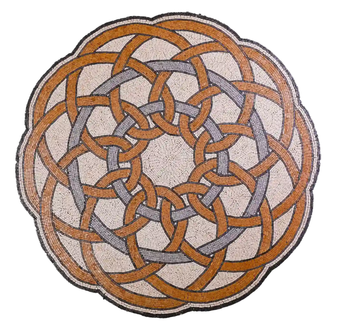 Crown Mosaic Tile Flooring