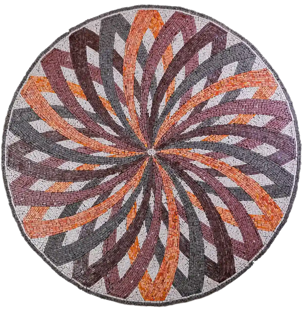 Outdoor Mosaic Art - Daisy Loop