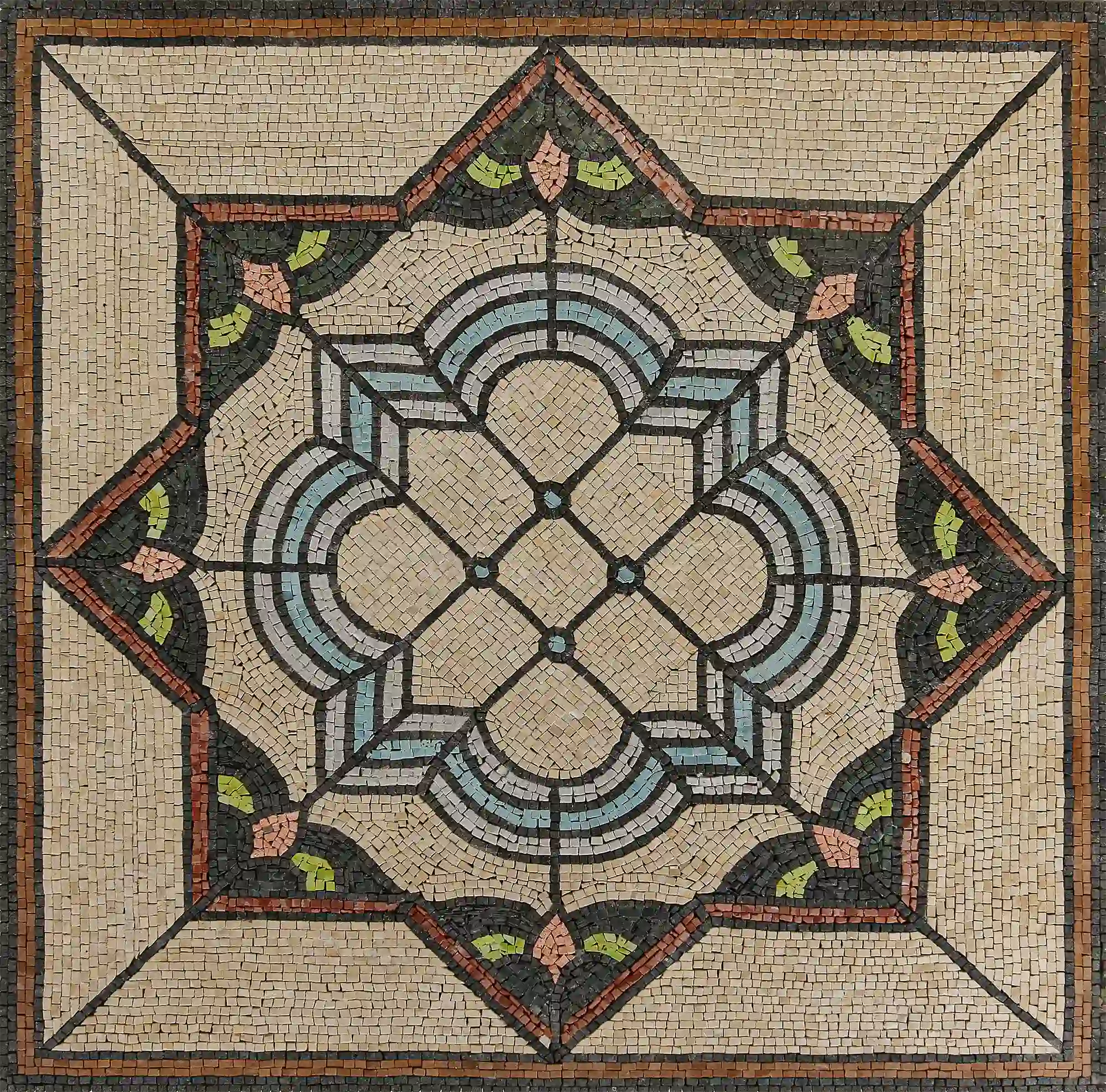 Geometric Vector Mosaic Patterns