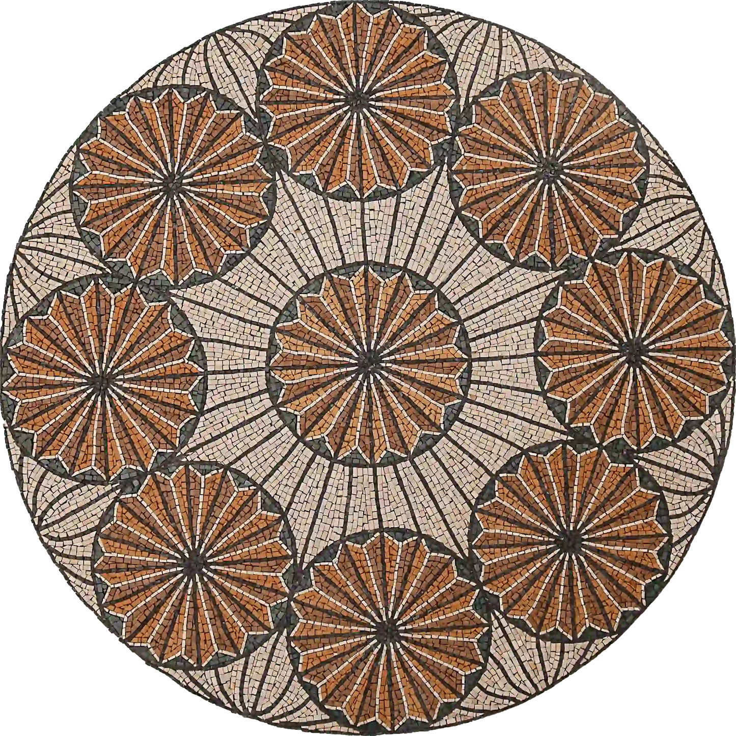 Buy Mosaic Art - Sequence Of Circle Geometry Shape