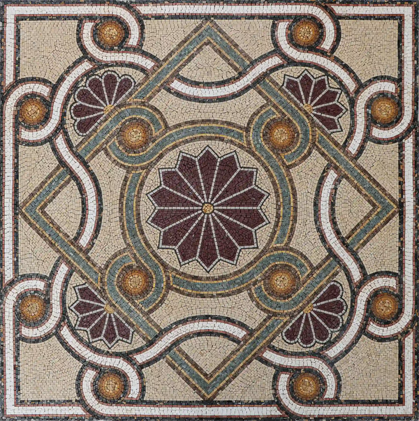Mosaic Wall - Byzantine Ornament