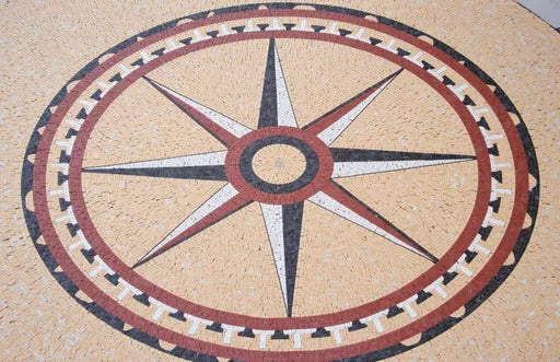 Geometric Mosaic Rug: A Modern Touch for Your Home | Geometric Mosaics | iMosaicArt