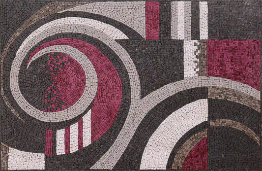 Melodic Fusion: Abstract Musical Mosaic Art