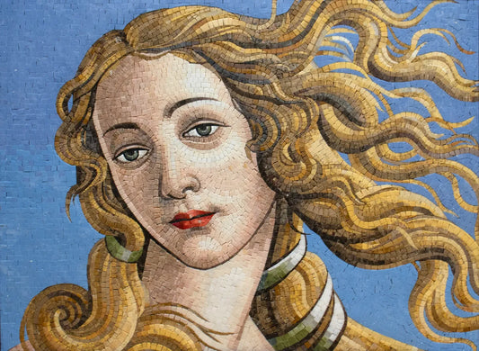 The Birth of Venus Mosaic by Botticelli: A Timeless Roman Reproduction | Roman Mosaics | iMosaicArt