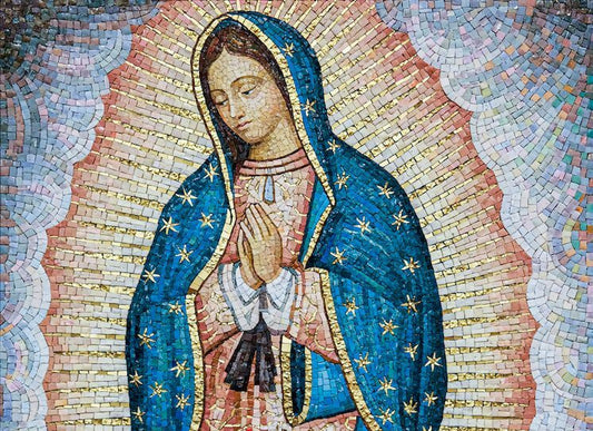 Radiance of Our Lady: A Mosaic Tribute to Our Lady of Guadalupe