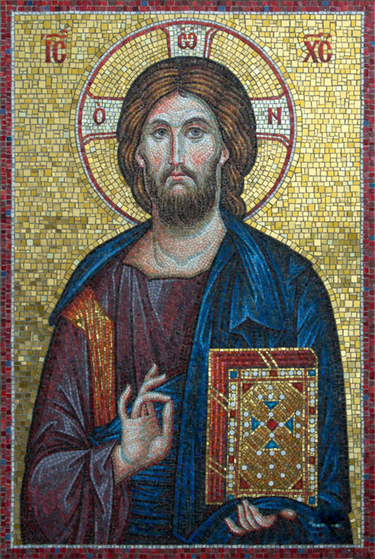 Jesus Mosaic Art: A Divine Tribute to Faith and Grace | Religious Mosaics | iMosaicArt